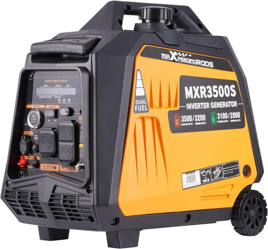 MXR3500S 3500W Dual-Fuel  Inverter Generator - Remote Start