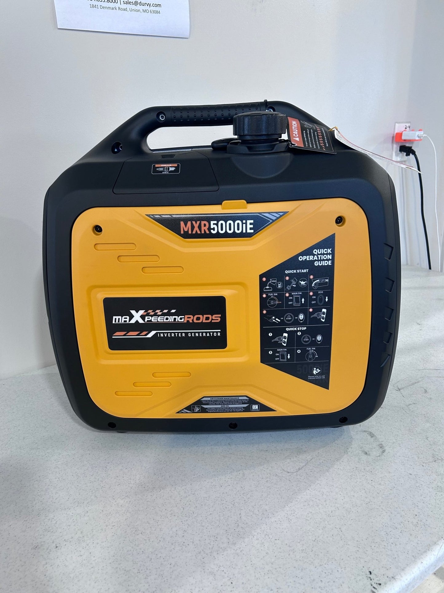$985 AIR shipped. MXR5000iE 5000W Inverter Generator — USPS Priority CNMI & GUAM - Durvy Industrial_