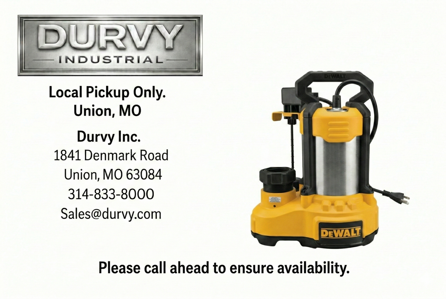 DeWALT Sump Pumps