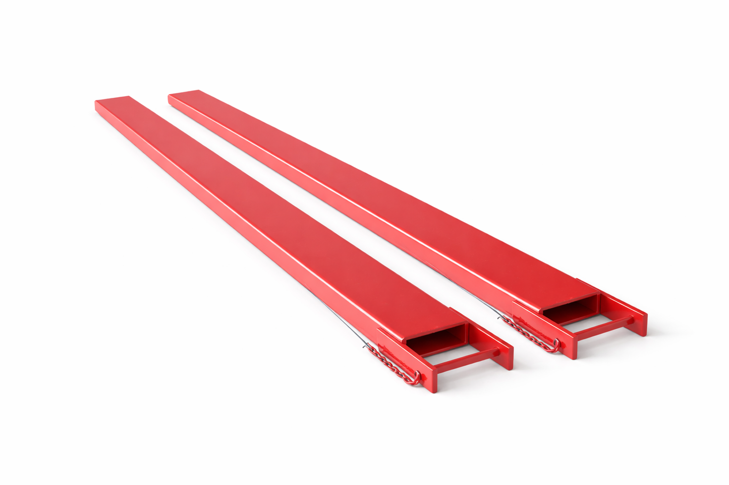 Heavy-Duty Forklift Fork Extensions – 72″ – Fits 4″ Forks – 5,500 lb (Pair)