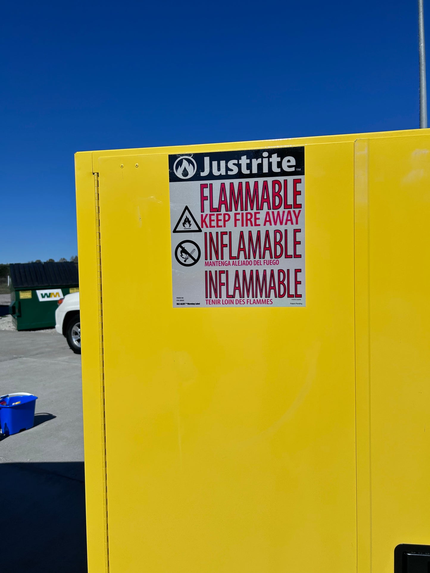 Eagle – Justrite Safety Group 45 Gallon Fire Cabinet 1945X