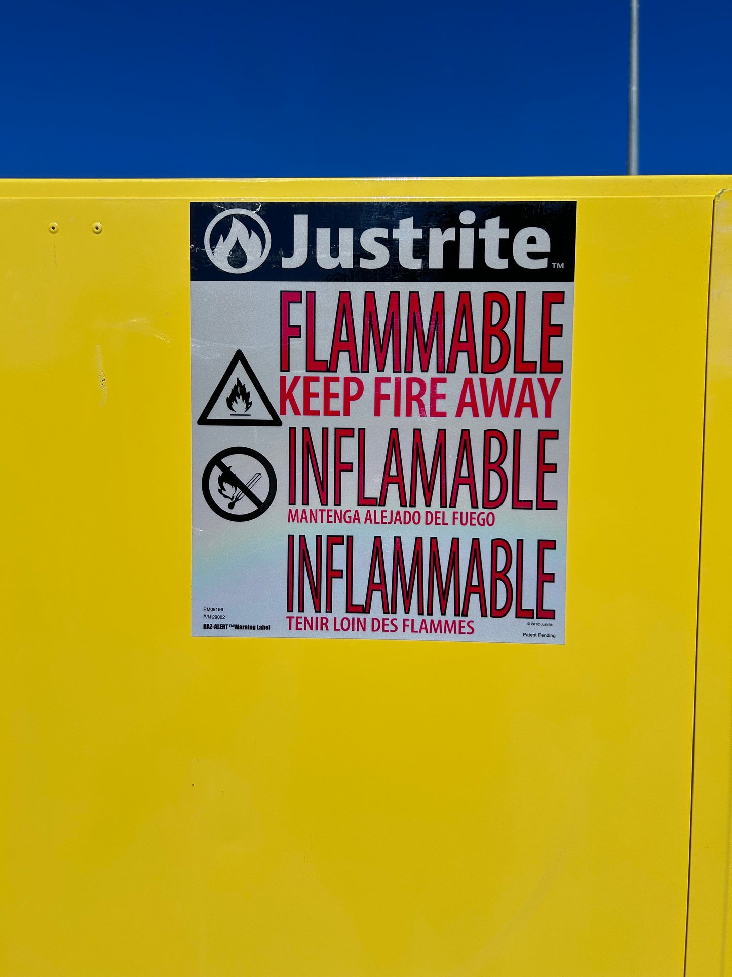 Eagle – Justrite Safety Group 45 Gallon Fire Cabinet 1945X