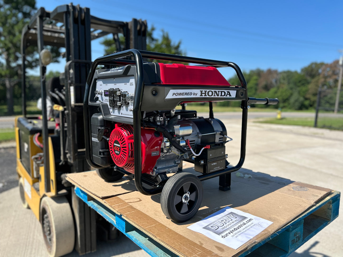 6500W Generator – Powered by Honda GX390