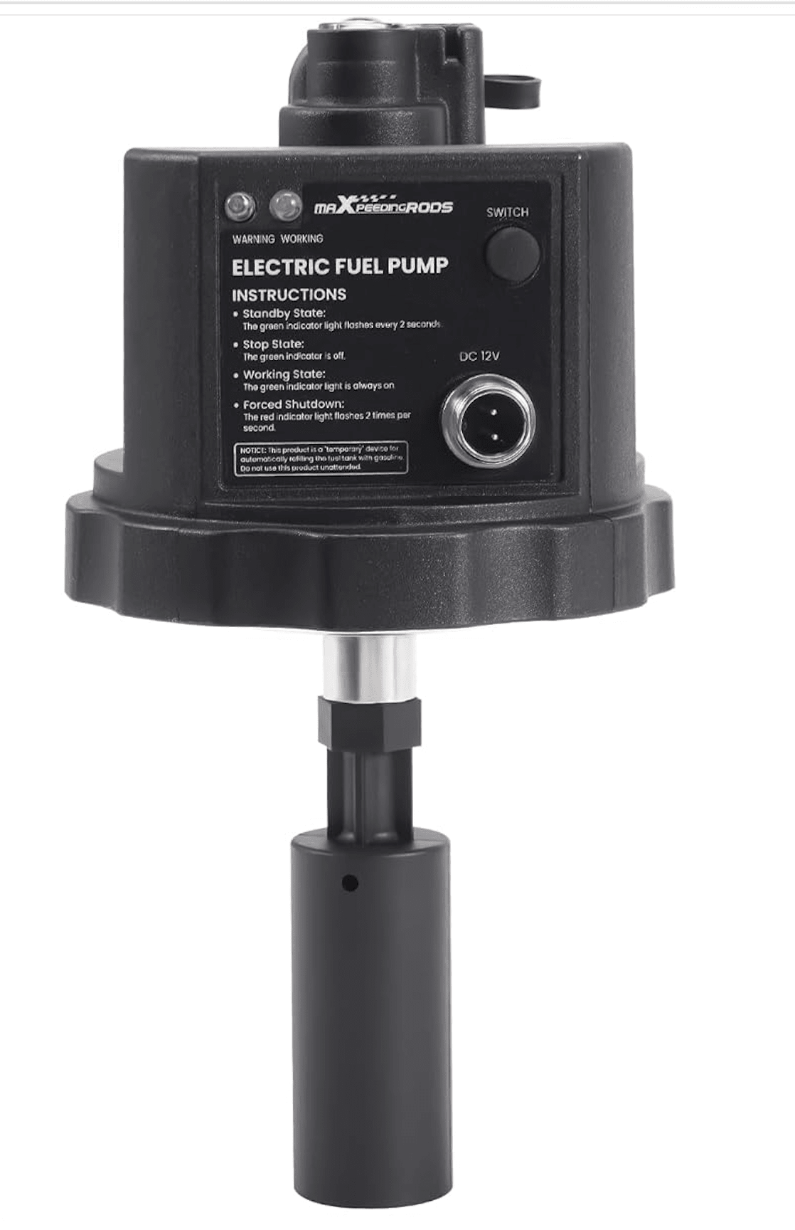Electric Fuel Pump (12V DC) for Generators | Auto Fuel Sensor | Extended Run System - Durvy Industrial_
