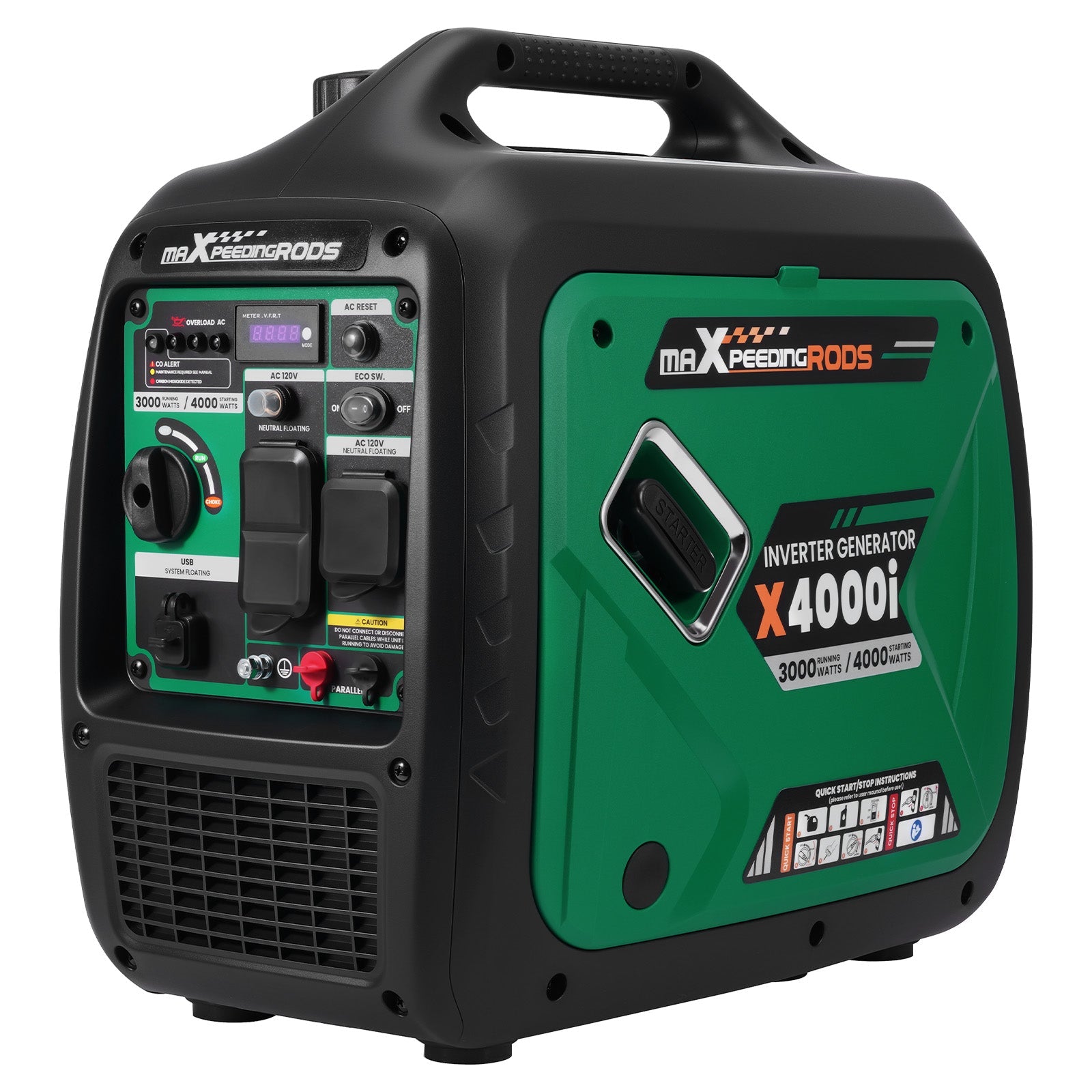 MXR X4000I - 4000 watts. Inverter Generator - Free Ship - Durvy Industrial_