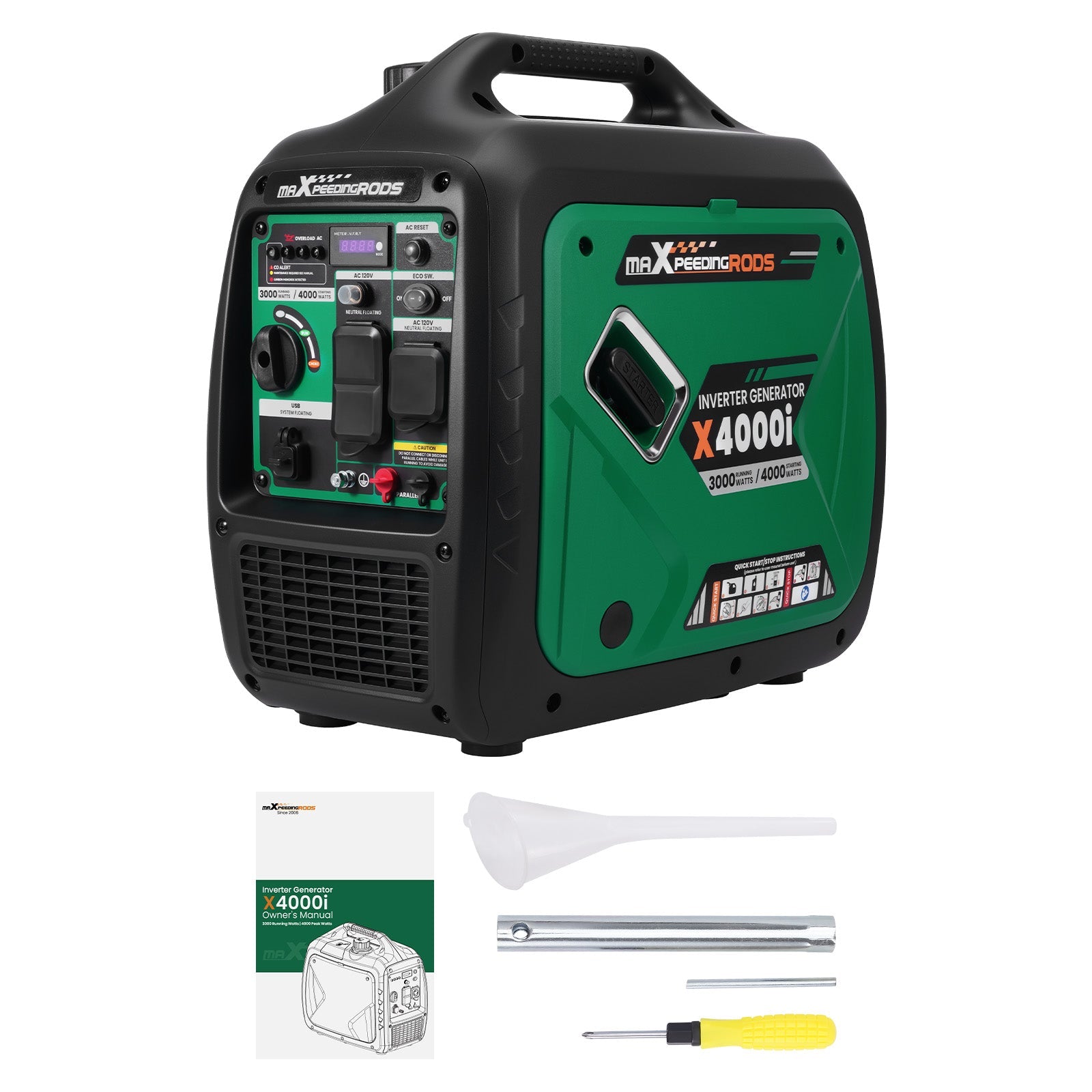 MXR X4000I - 4000 watts. Inverter Generator - Free Ship - Durvy Industrial_
