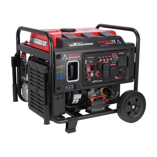 MXR10500iTE 10500W Tri-Fuel Inverter Generator — 50 Amp, 120/240V. Coming Soon to Guam - Durvy Industrial_generator