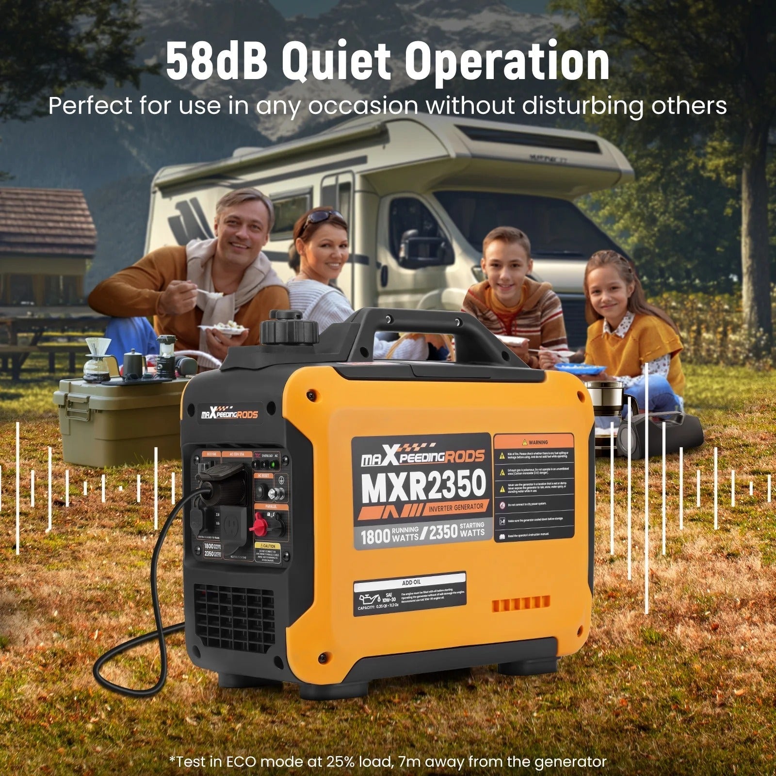 MXR2350 2350W Inverter Generator — Free Shipping to U.S. Territories - Durvy Industrial_