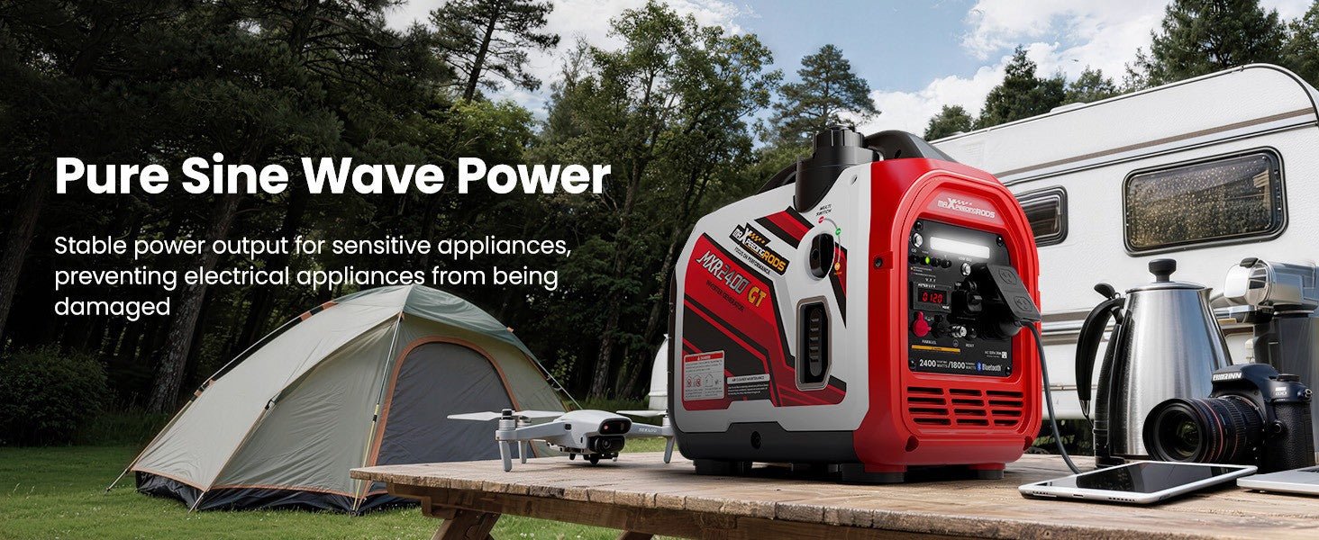 MXR2400GT 2400W Inverter Generator. Ultra - Light. - Durvy Industrial_