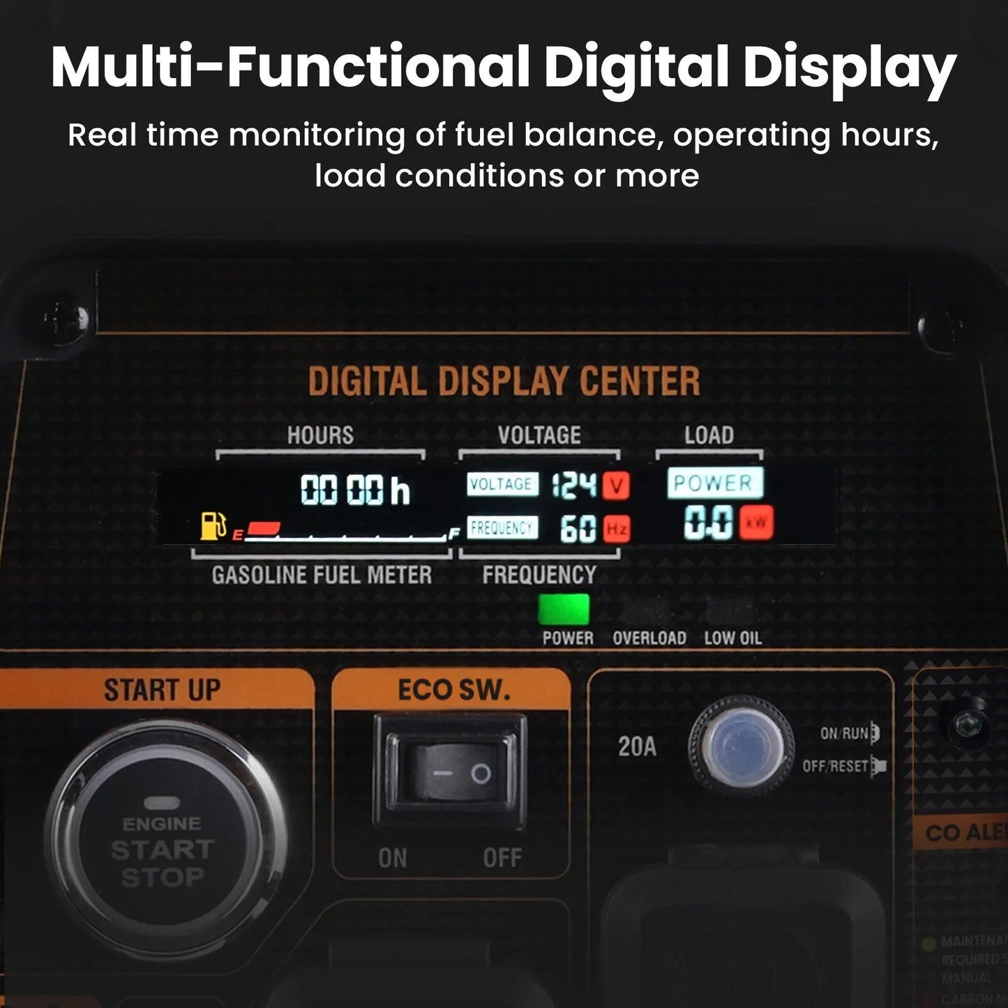 MXR3500S 3500W Dual - Fuel Inverter Generator - Remote Start - Durvy Industrial_