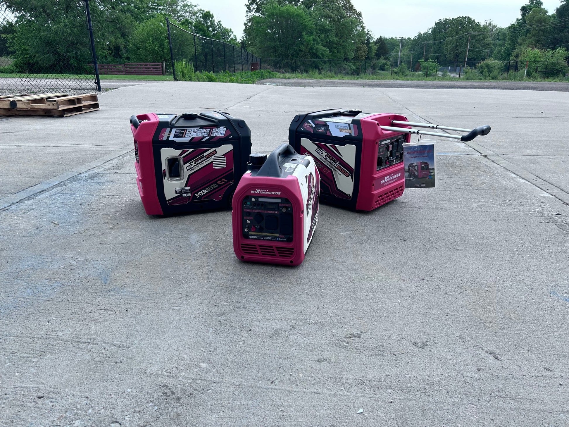 MXR4000 Portable Inverter Generator - Gas Powered, Quiet Operation - Durvy Industrial_