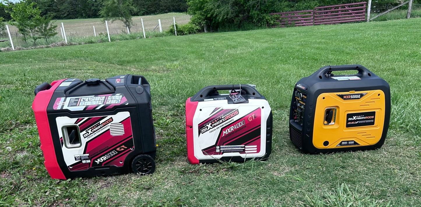 MXR4000GT 4000W Dual - Fuel Inverter Generator - Durvy Industrial_