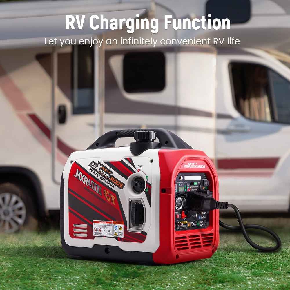 MXR4000GT 4000W Dual - Fuel Inverter Generator - Durvy Industrial_