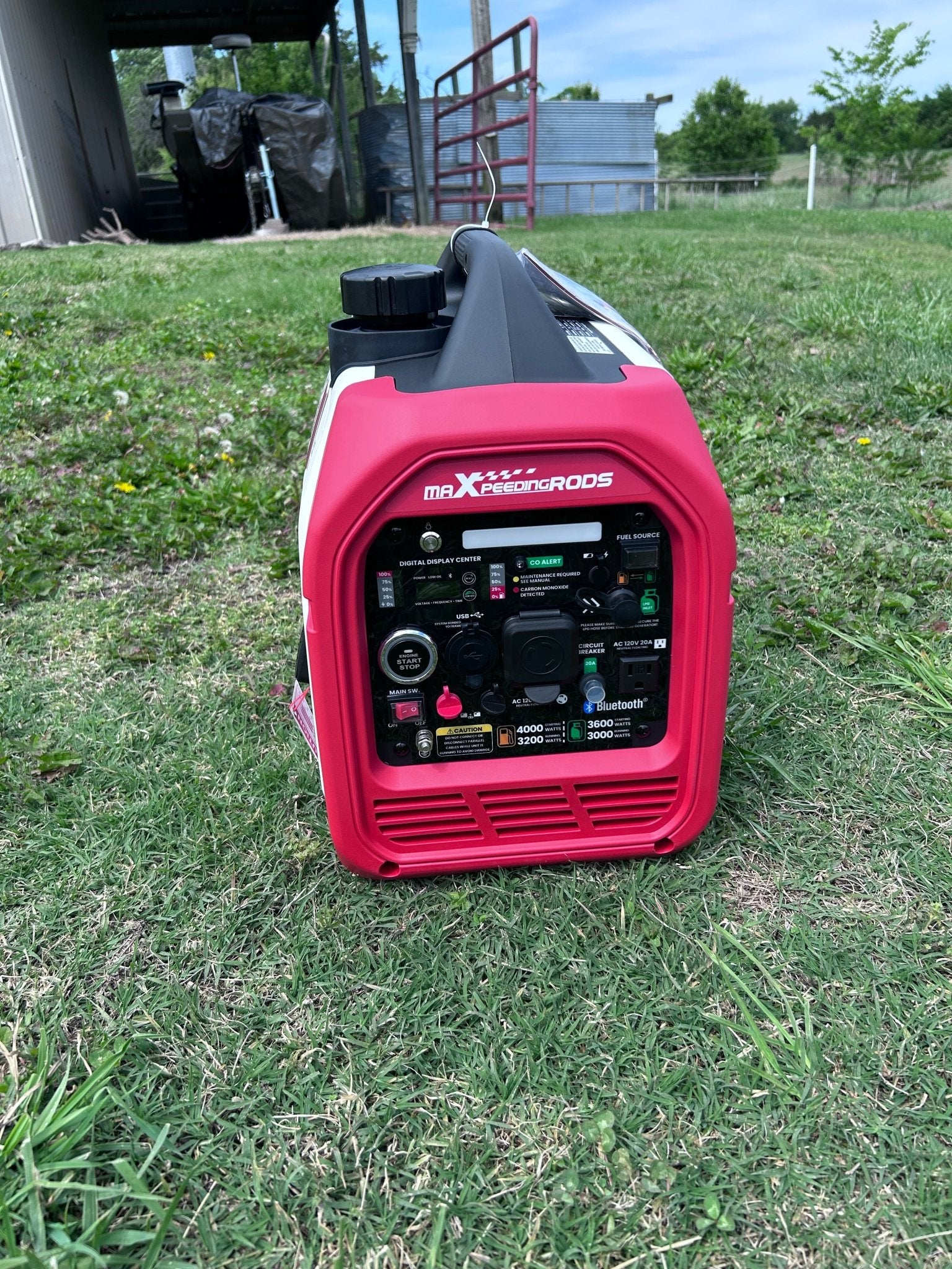 MXR4000GT 4000W Dual - Fuel Inverter Generator - Durvy Industrial_