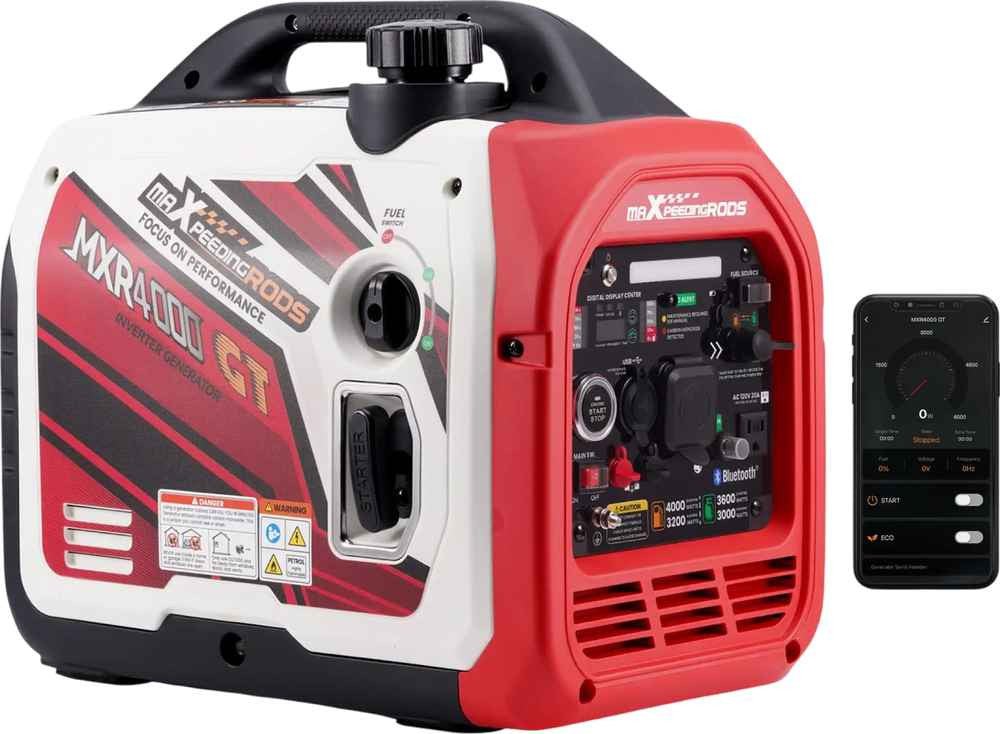 MXR4000GT 4000W Dual - Fuel Inverter Generator - Durvy Industrial_
