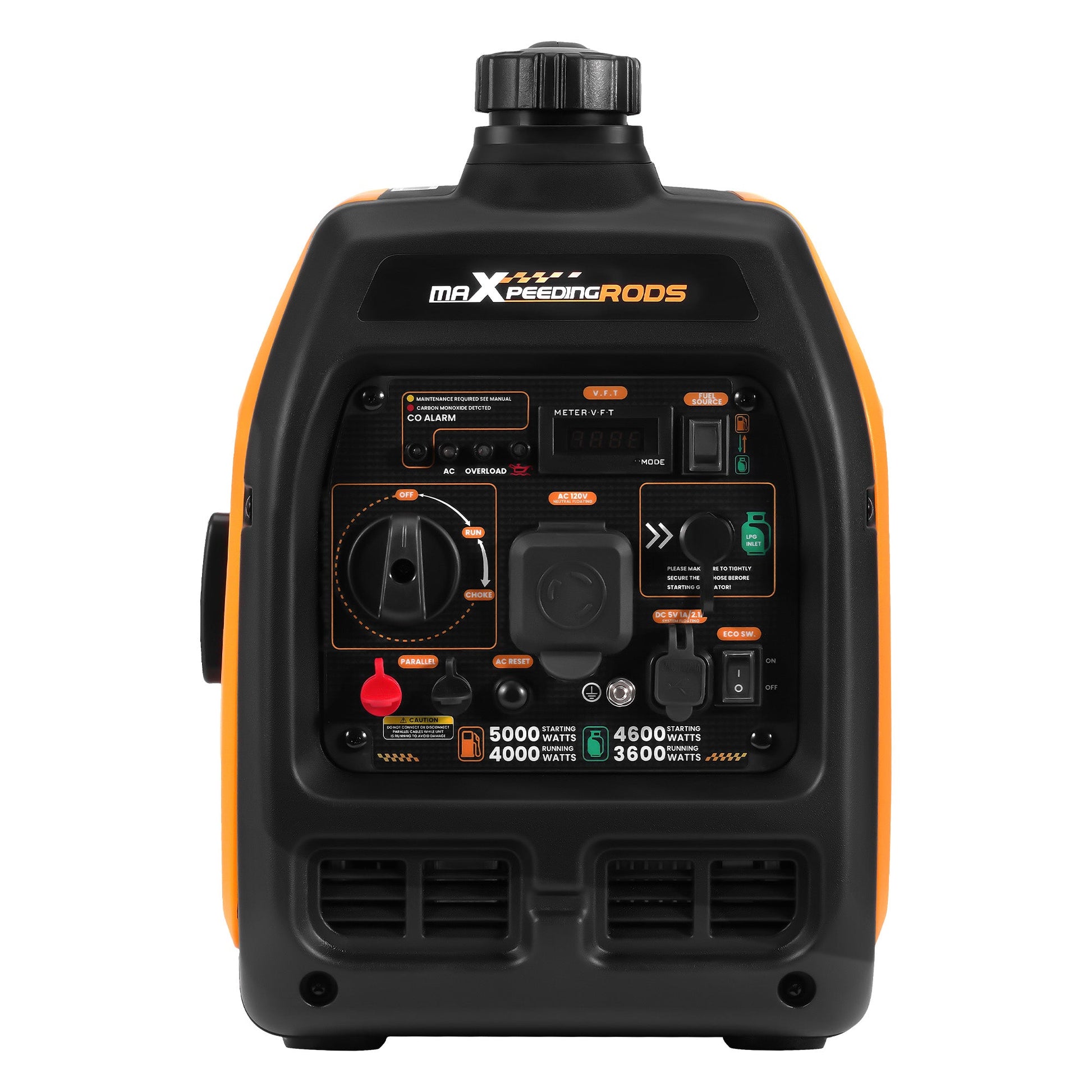 MXR5000DF - Inverter Generator - Dual Fuel (Propane - LPG) for Apartments. - Durvy Industrial_