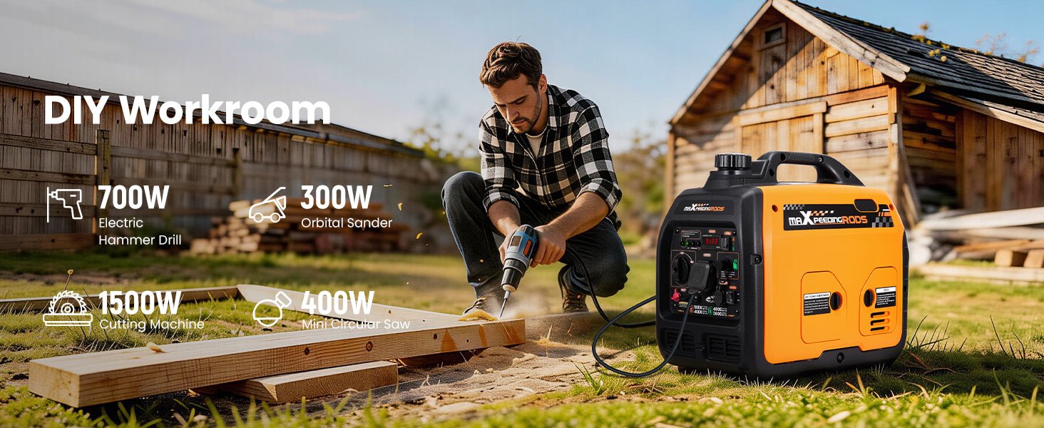 MXR5000DF - Inverter Generator - Dual Fuel (Propane - LPG) for Apartments. - Durvy Industrial_