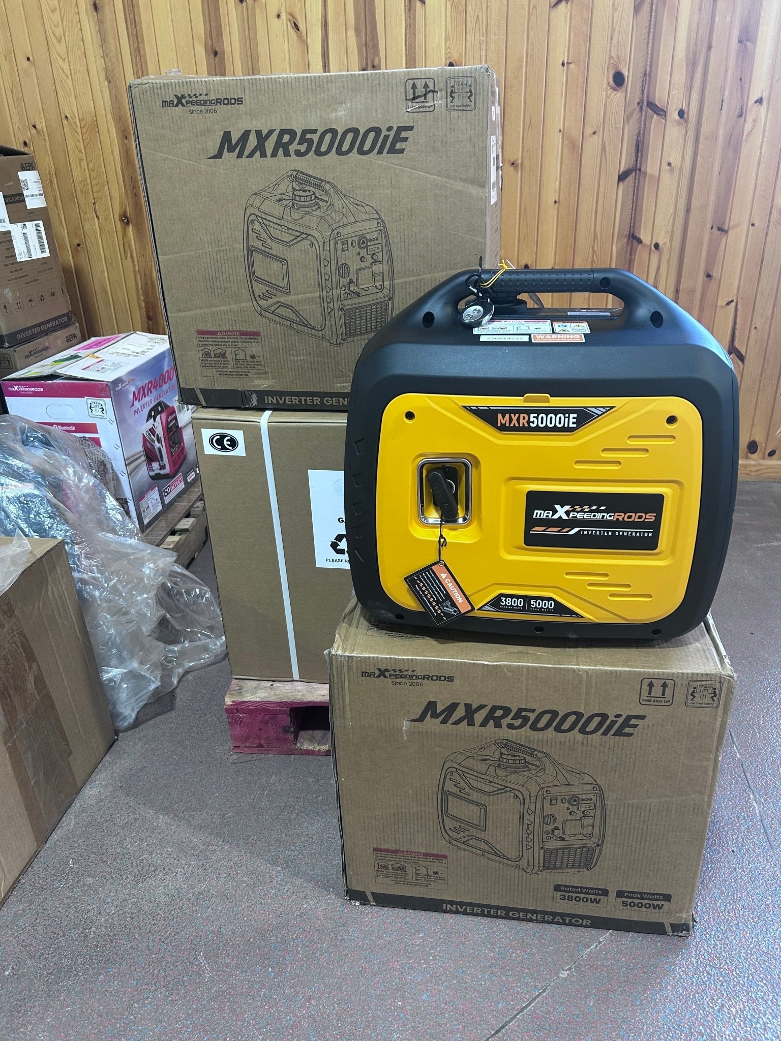 MXR5000iE 5000W Inverter Generator — USPS Priority Air Ship Included. CNMI, Guam, PR & USVI. - Durvy Industrial_