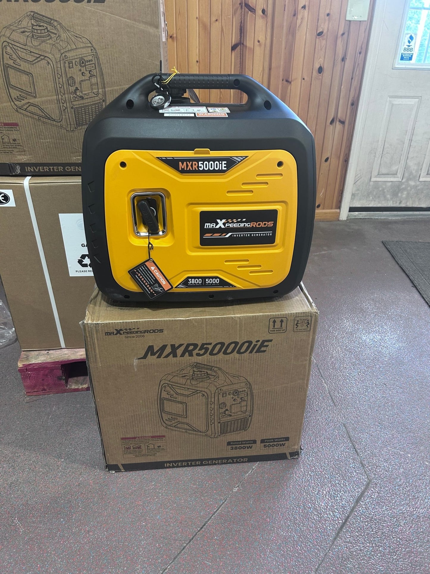 MXR5000iE 5000W Inverter Generator — USPS Priority Air Ship Included. CNMI, Guam, PR & USVI. - Durvy Industrial_