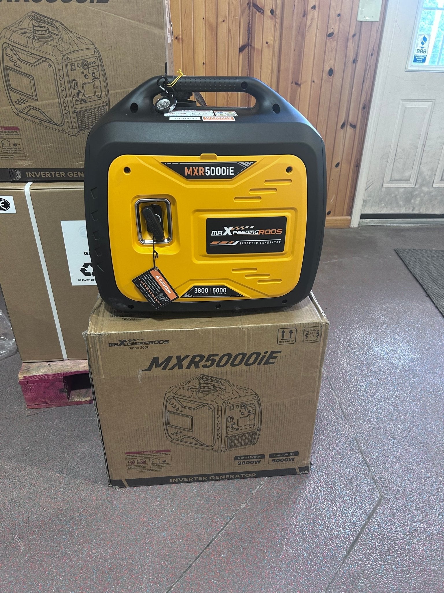 MXR5000iE 5000W Inverter Generator — USPS Priority Air Ship Included. CNMI, Guam, PR & USVI. - Durvy Industrial_